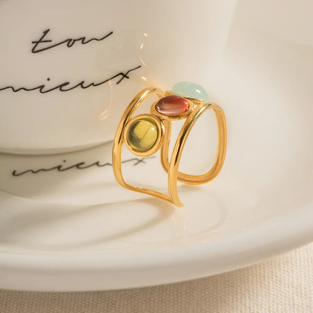 18k gold ring
