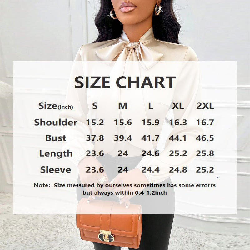 Women's Elegant Satin Blouse