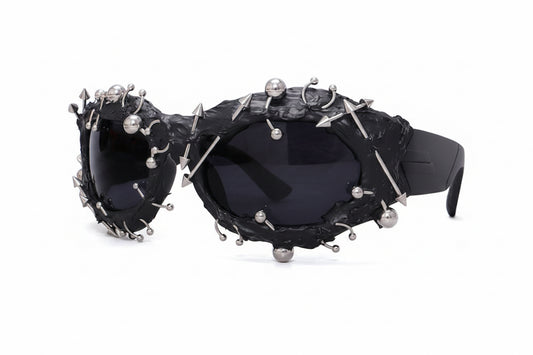 Vinyl Punk Rock Sunglasses - Savge Charmz