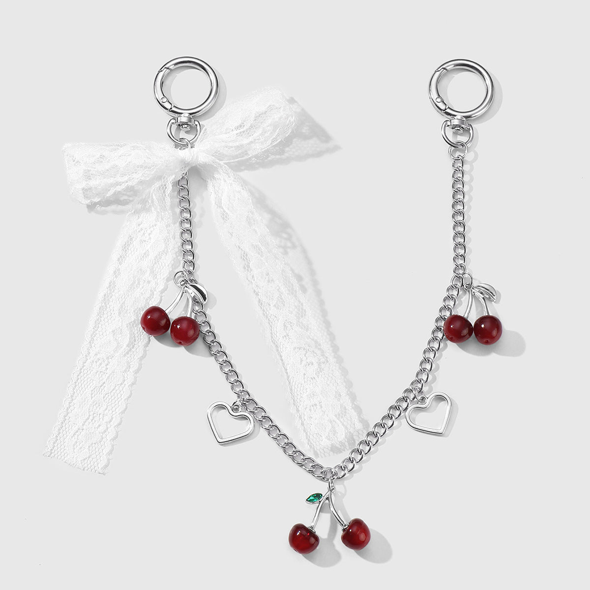Cherry Chain Bag Pendant