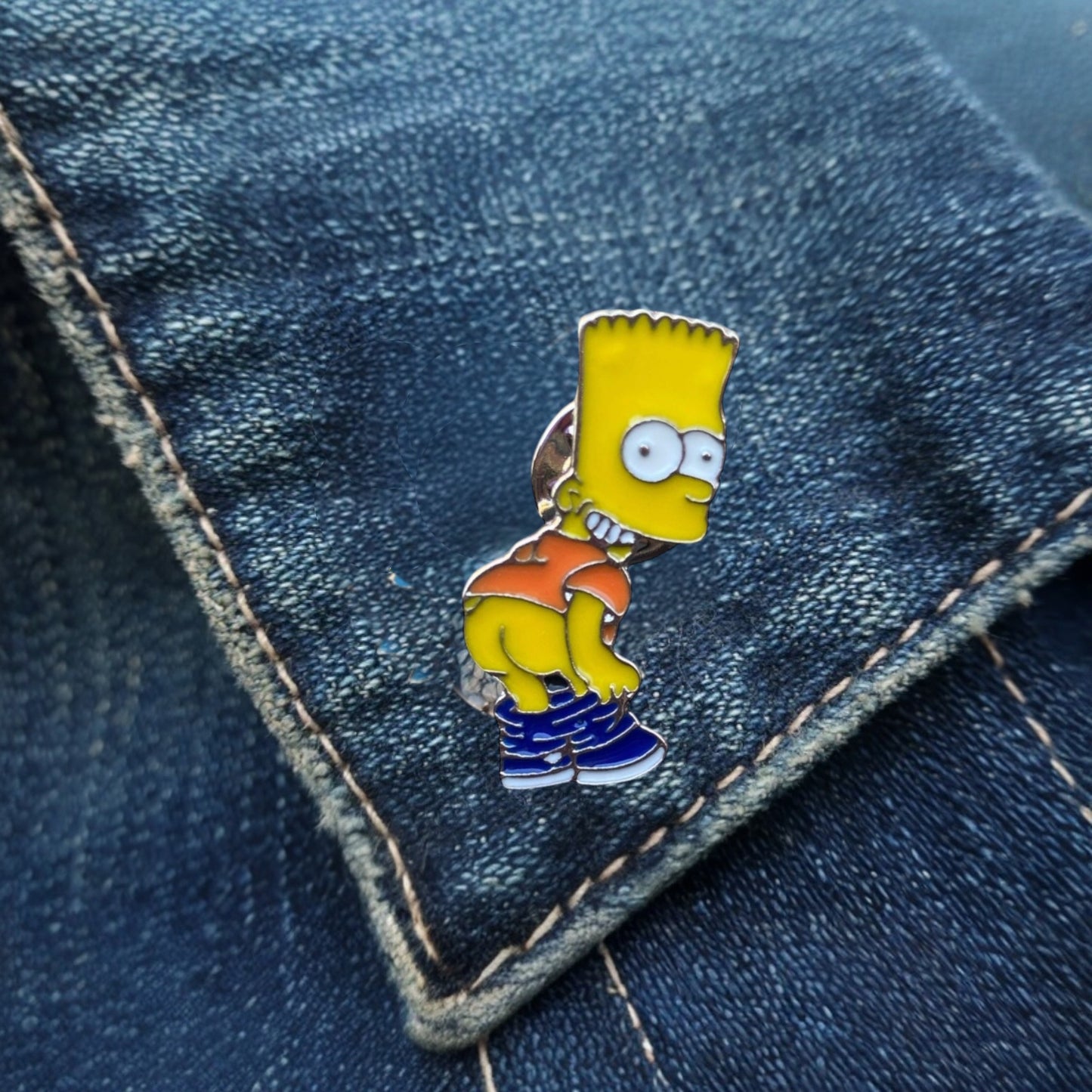 Bart Enamel Pin