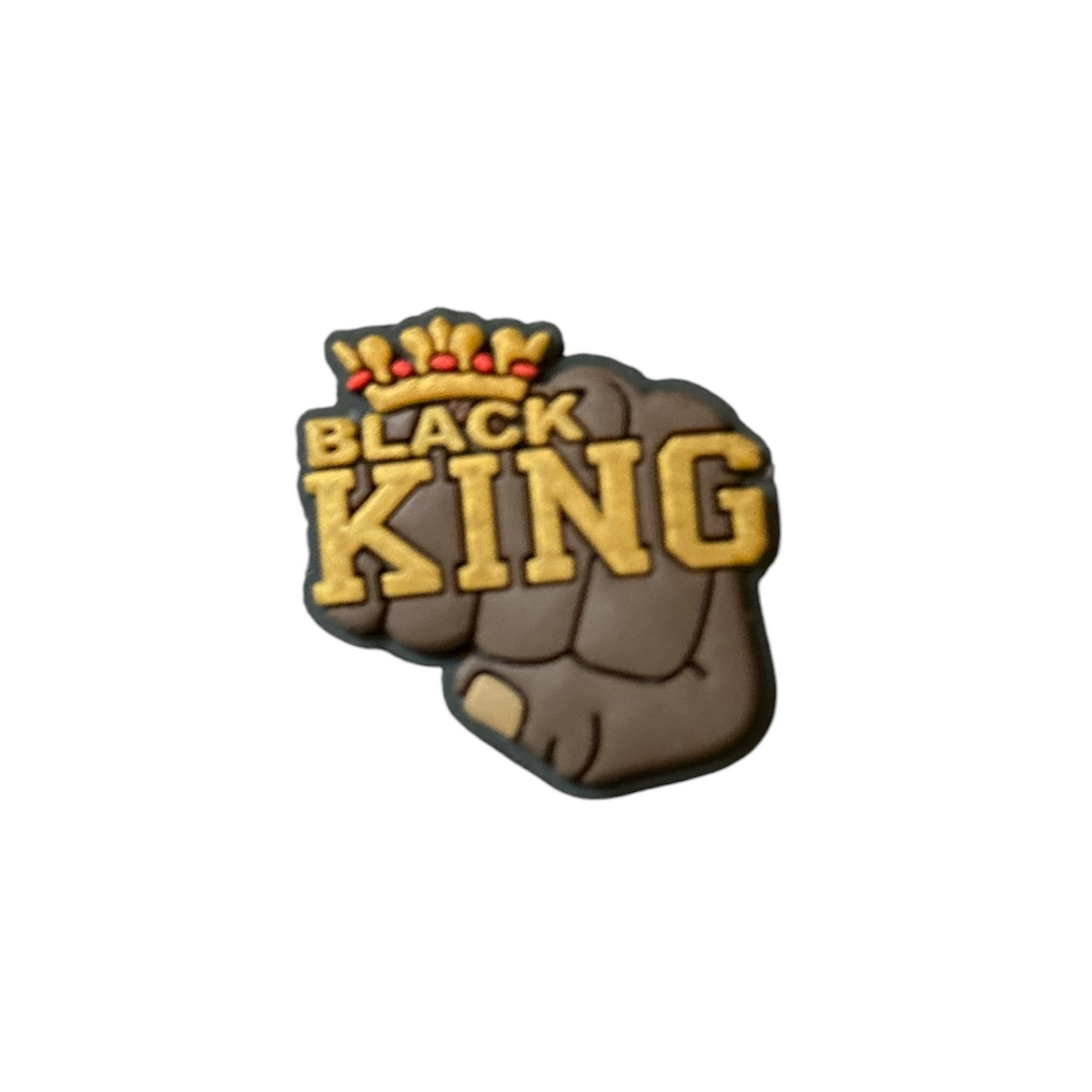 Black King Shoe Charm