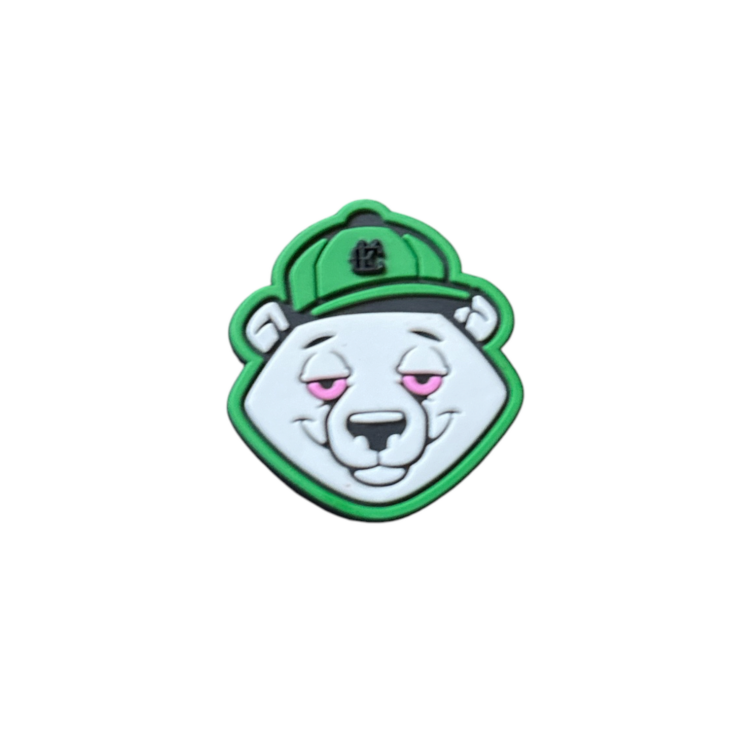 Faded Bear Shoe Charm