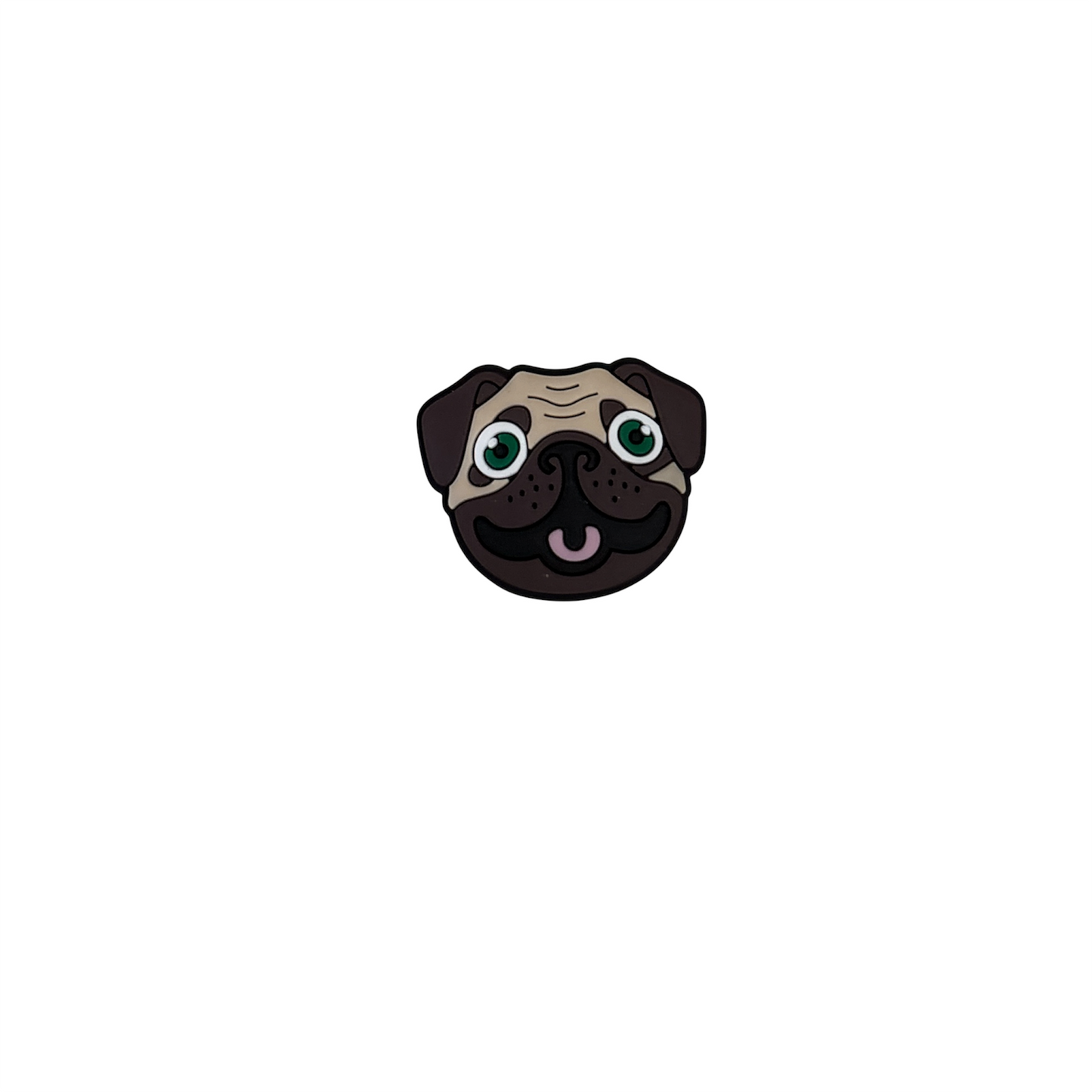 Pug Dog Shoe Charm
