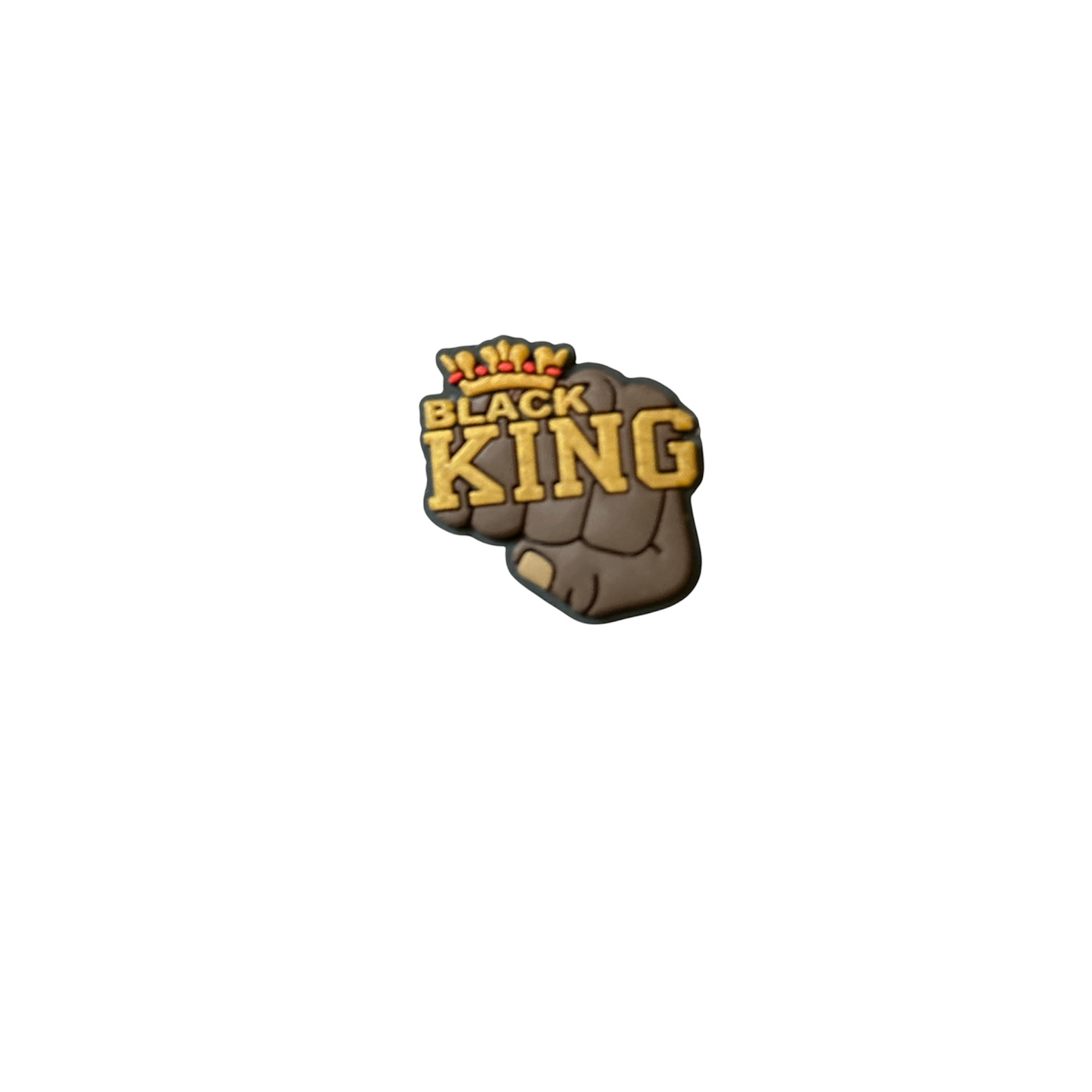 Black King Shoe Charm