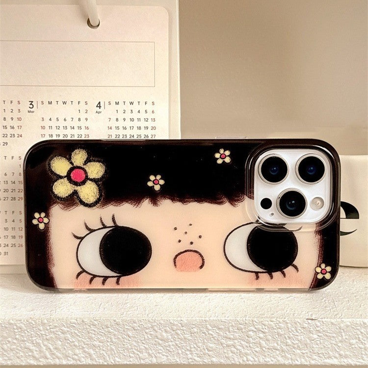 Funda de teléfono de dibujos animados femenina y linda