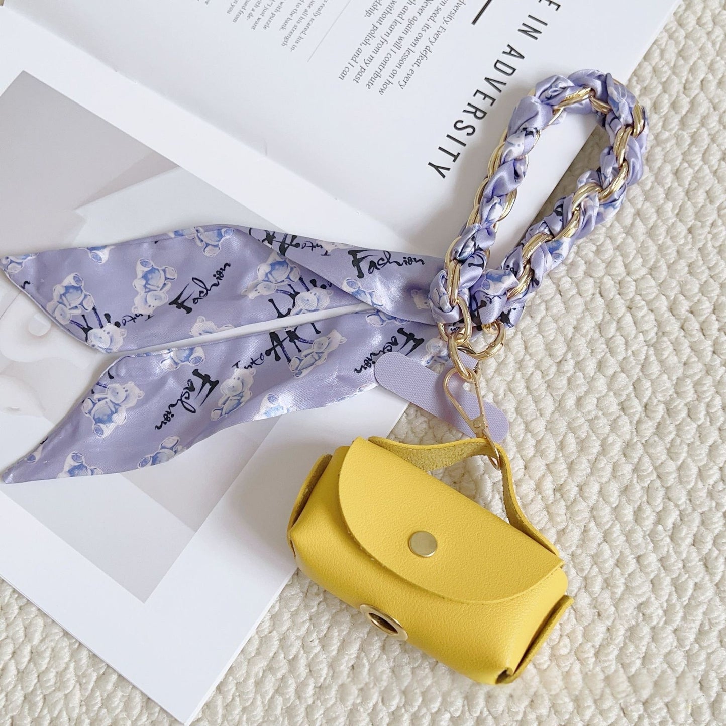 High-End Leather Phone Lanyard & Elegant Bag