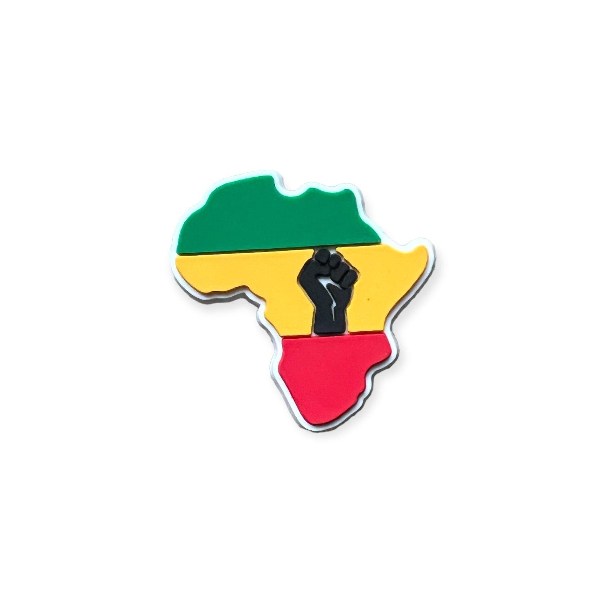 Africa Shoe Charm - Savge Charmz
