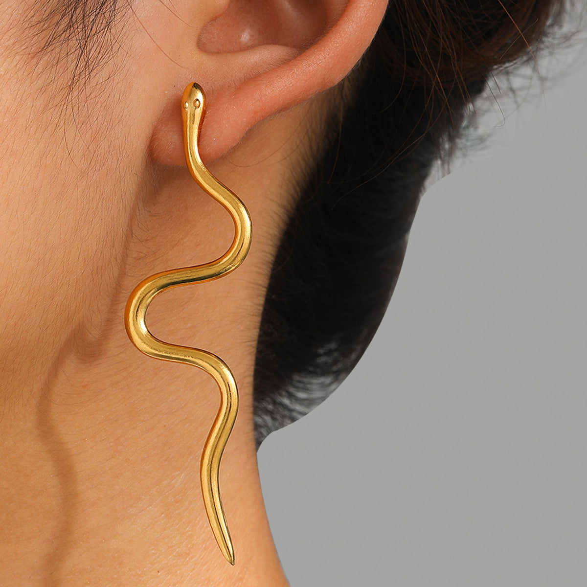 Snake Wave Earrings