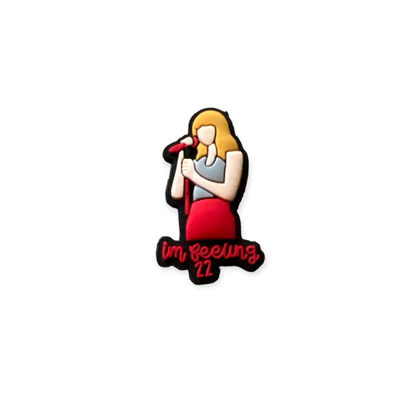 Taylor Swift Shoe Charm - Savge Charmz