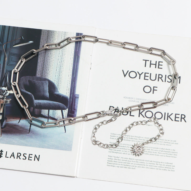 Paper Clip Style Waist Chain