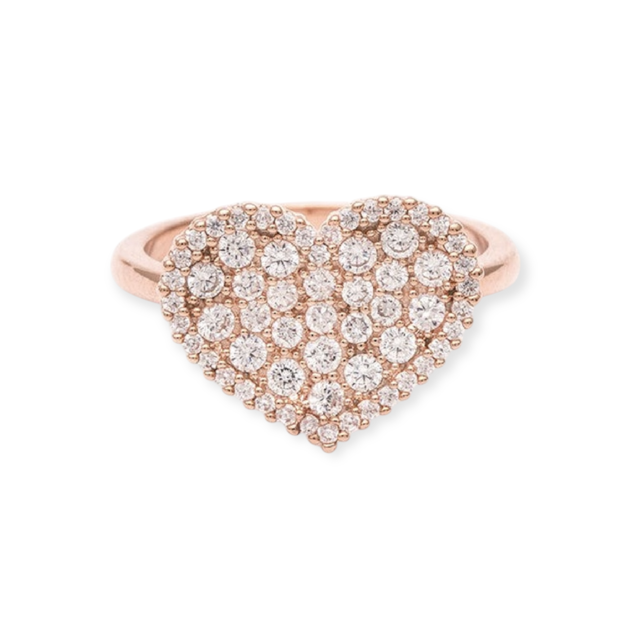 Ally Heart CZ Ring