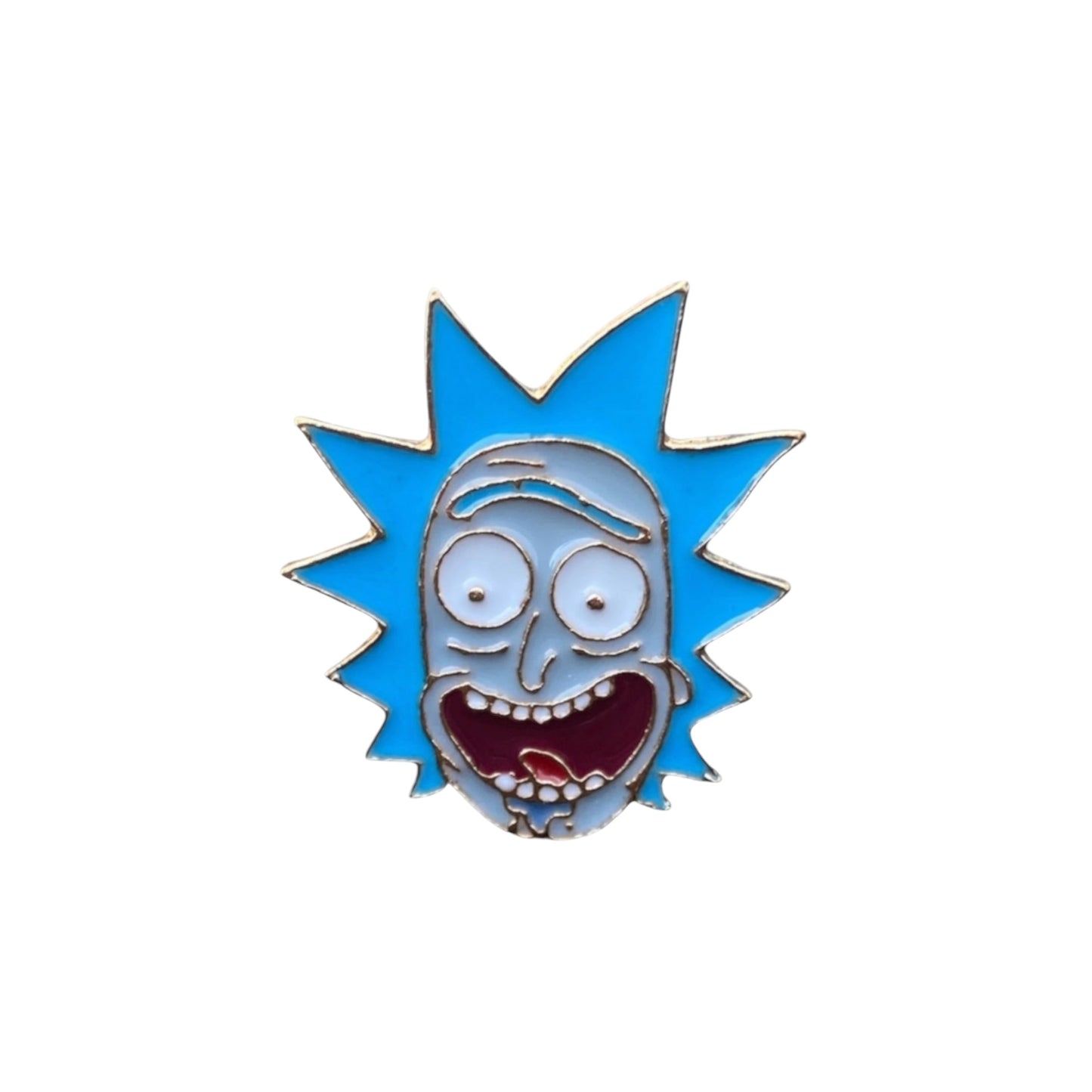 Rick and Morty enamel lapel pin