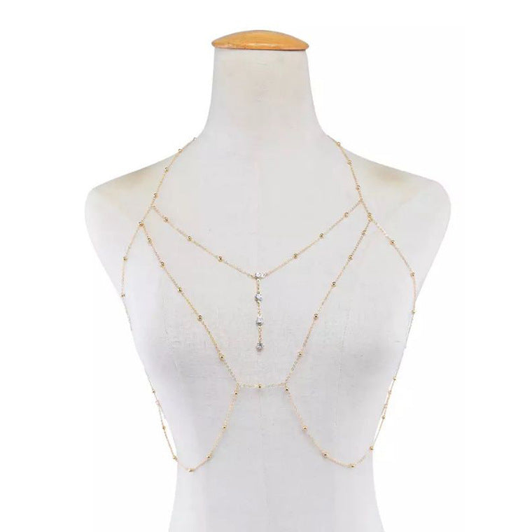 Hollow Chest Chain Necklace