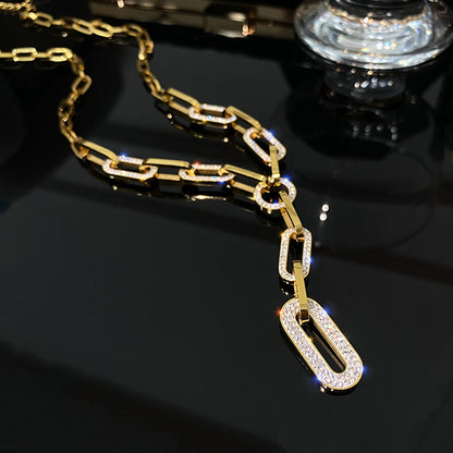 Womens Long Clavicle Chain