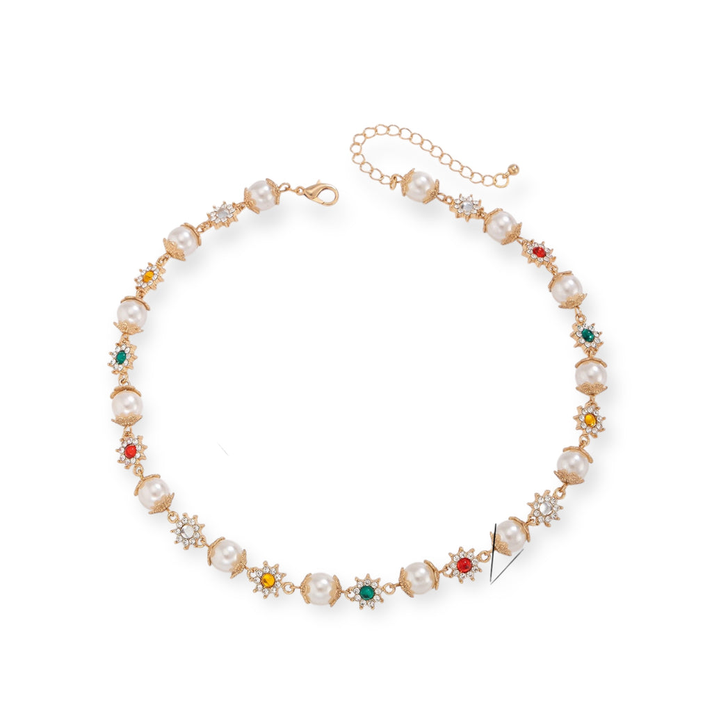 Pearl Studded Necklace