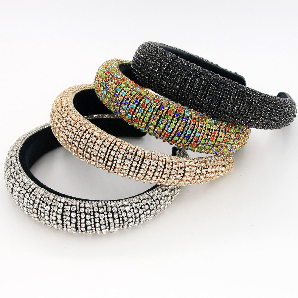 Womens Rhinestone Headband - Savge Charmz