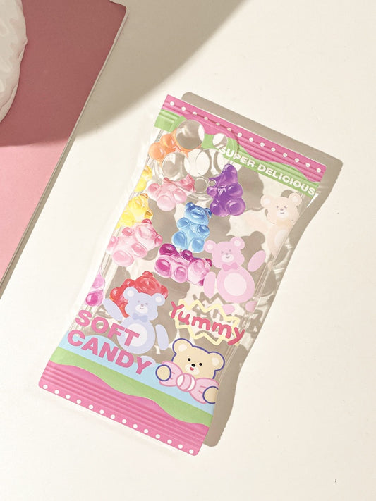 3D Cartoon Cute Gummy Bear Phone Case - Savge Charmz