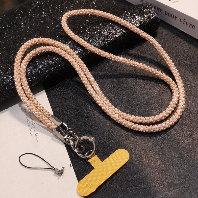 Rhinestone Mobile Crossbody Phone Lanyard