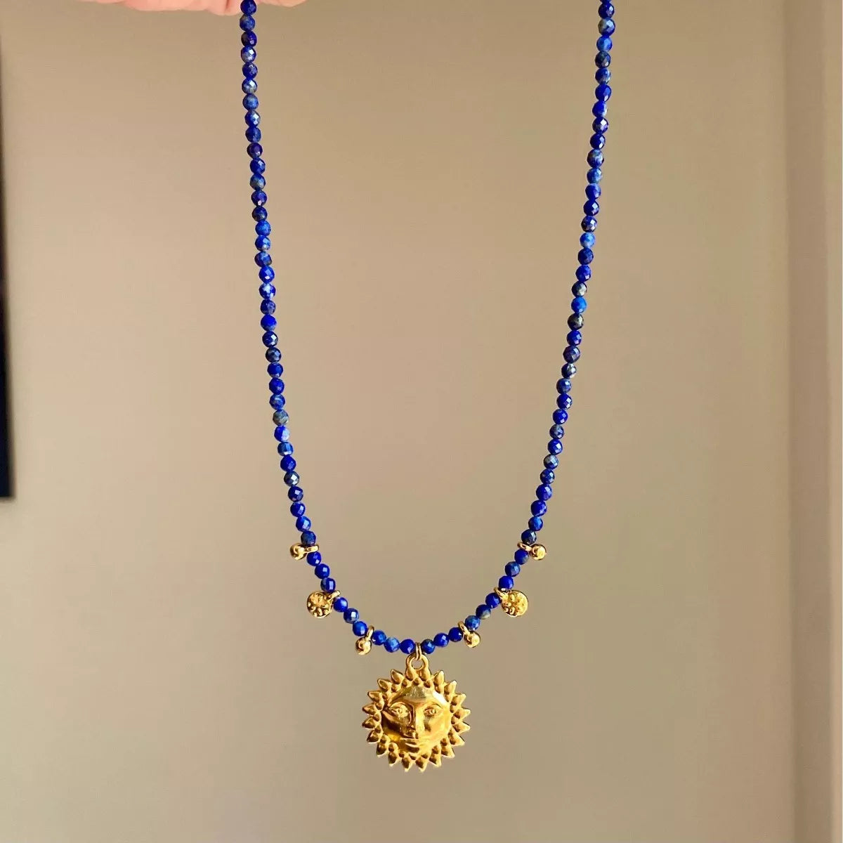 Sun Pendant Necklace 
