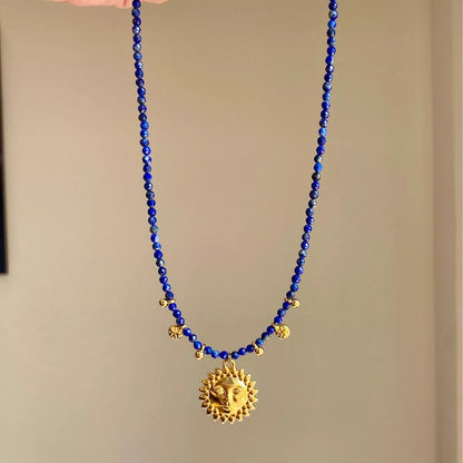 Sun Pendant Necklace 