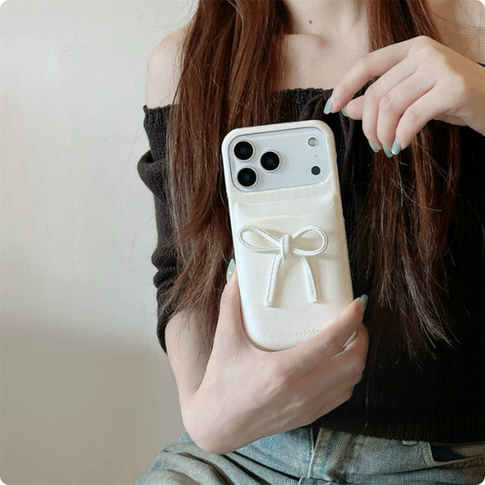 French-Style 3D Bow Mobile Phone Case - Savge Charmz