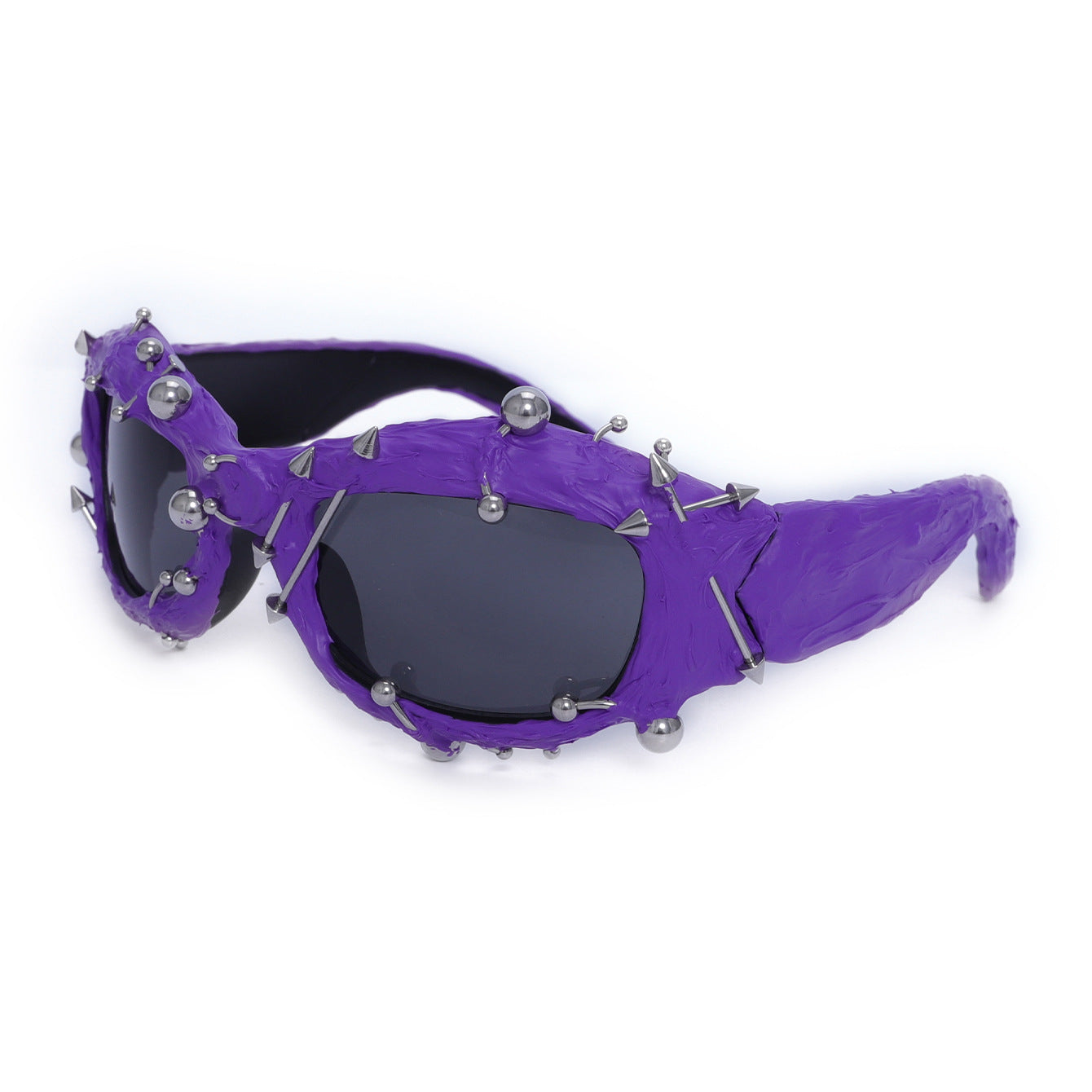 Vinyl Punk Rock Sunglasses - Savge Charmz