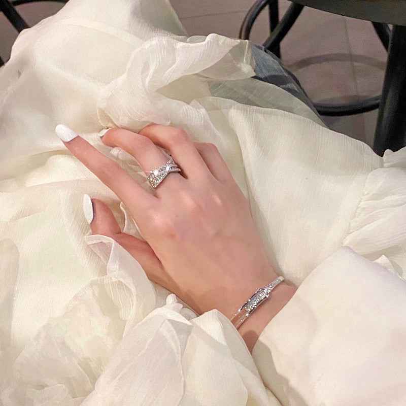 Niche Design Diamond Bangle