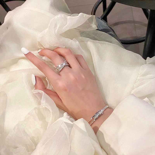 Niche Design Diamond Bangle