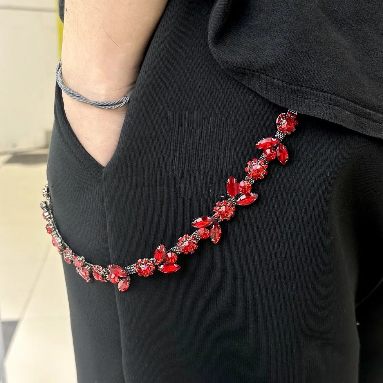 Diamond Claw Pants Wallet Chain
