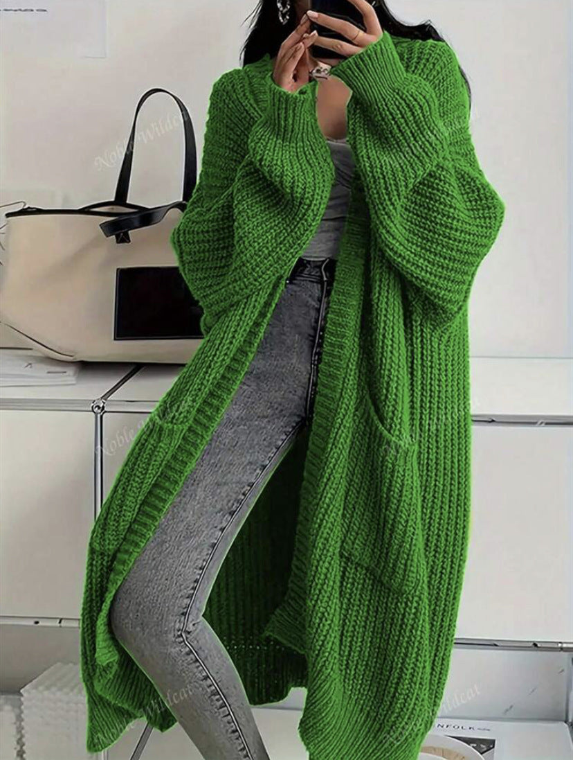 Women's Thick Knitted Coat