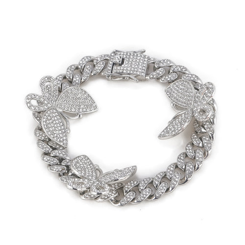 Butterfly Cuban Anklet