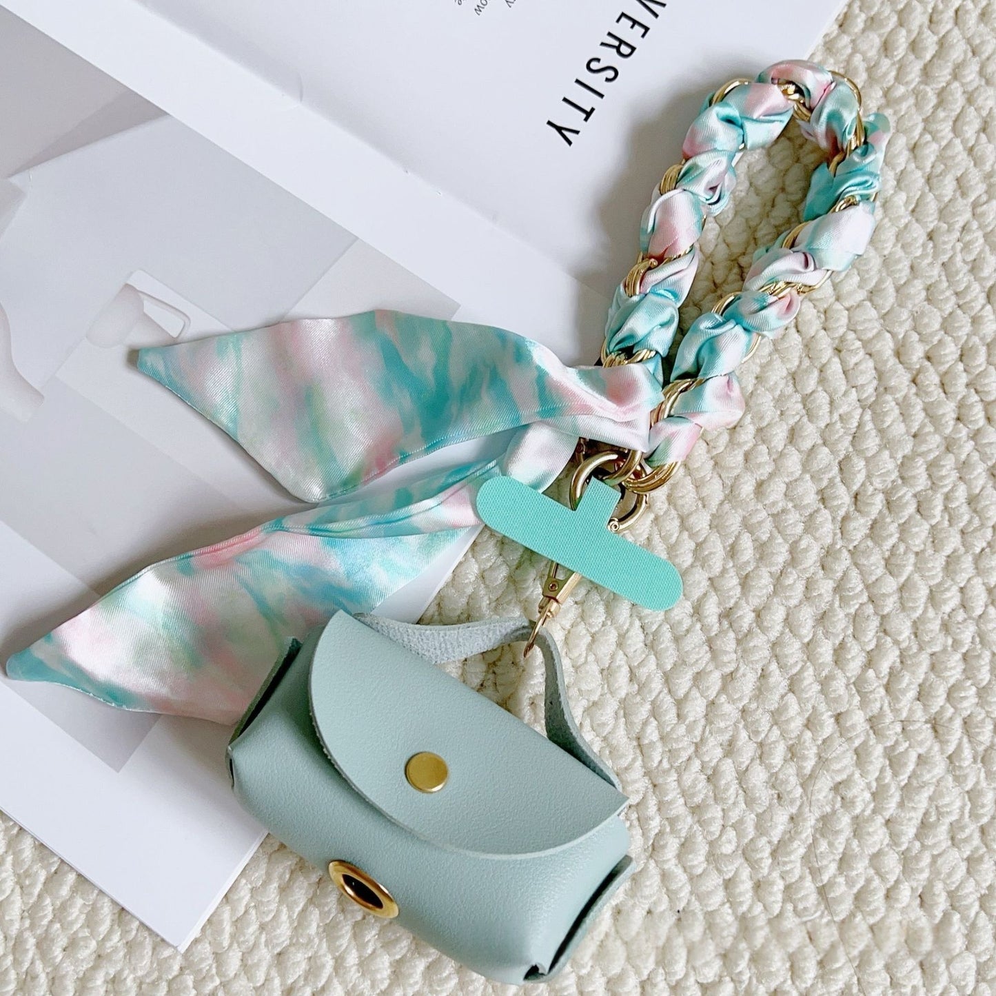 High-End Leather Phone Lanyard & Elegant Bag