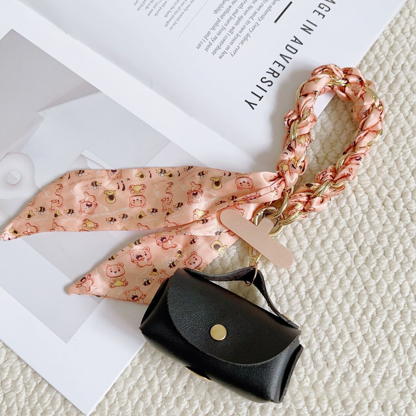 High-End Leather Phone Lanyard & Elegant Bag