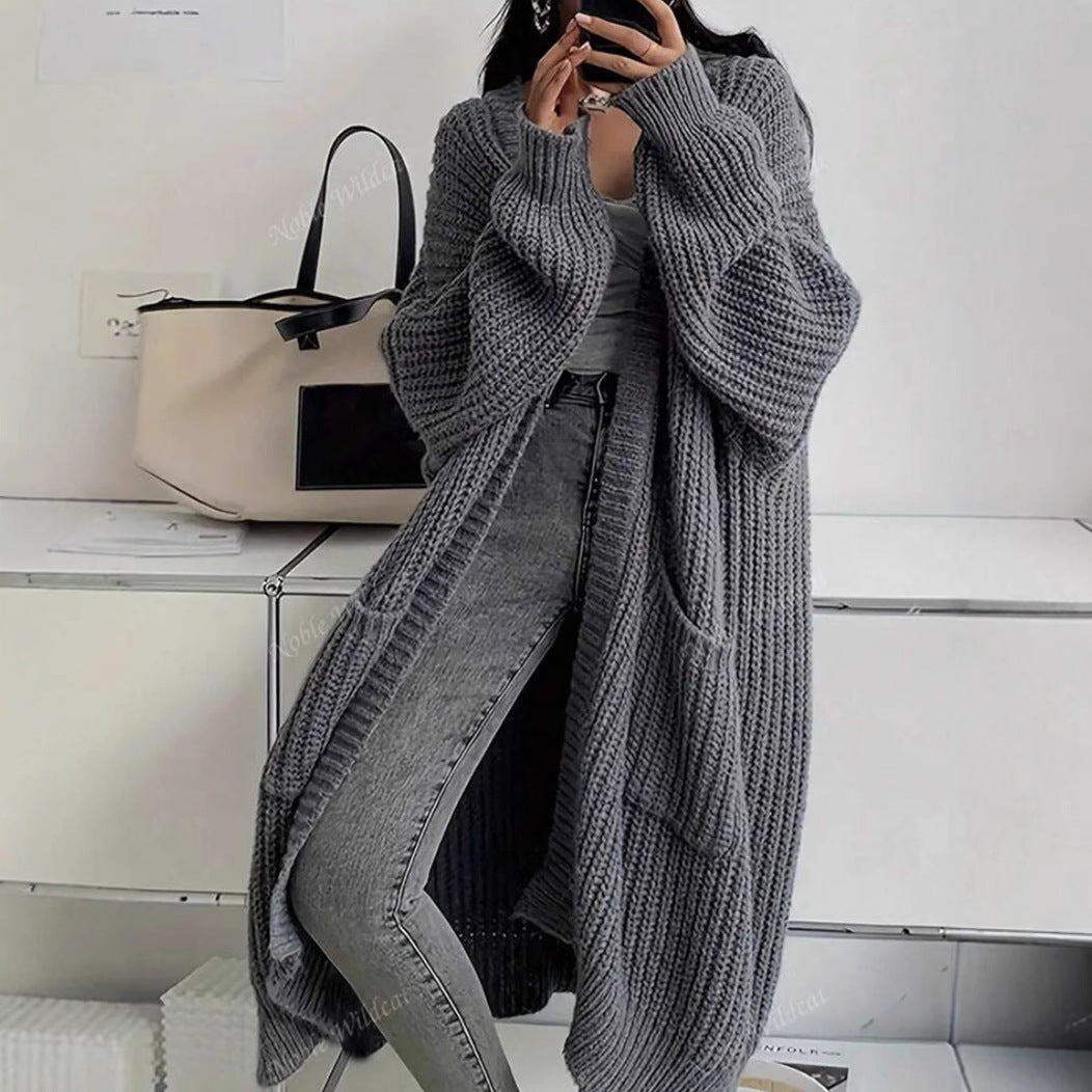 Women's Thick Knitted Coat