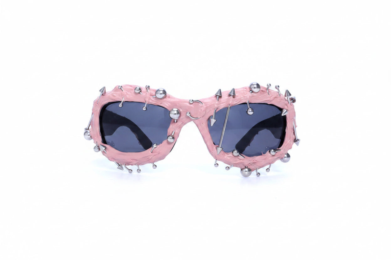 Vinyl Punk Rock Sunglasses - Savge Charmz