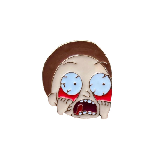 “Morty Screaming “ Enamel Pin