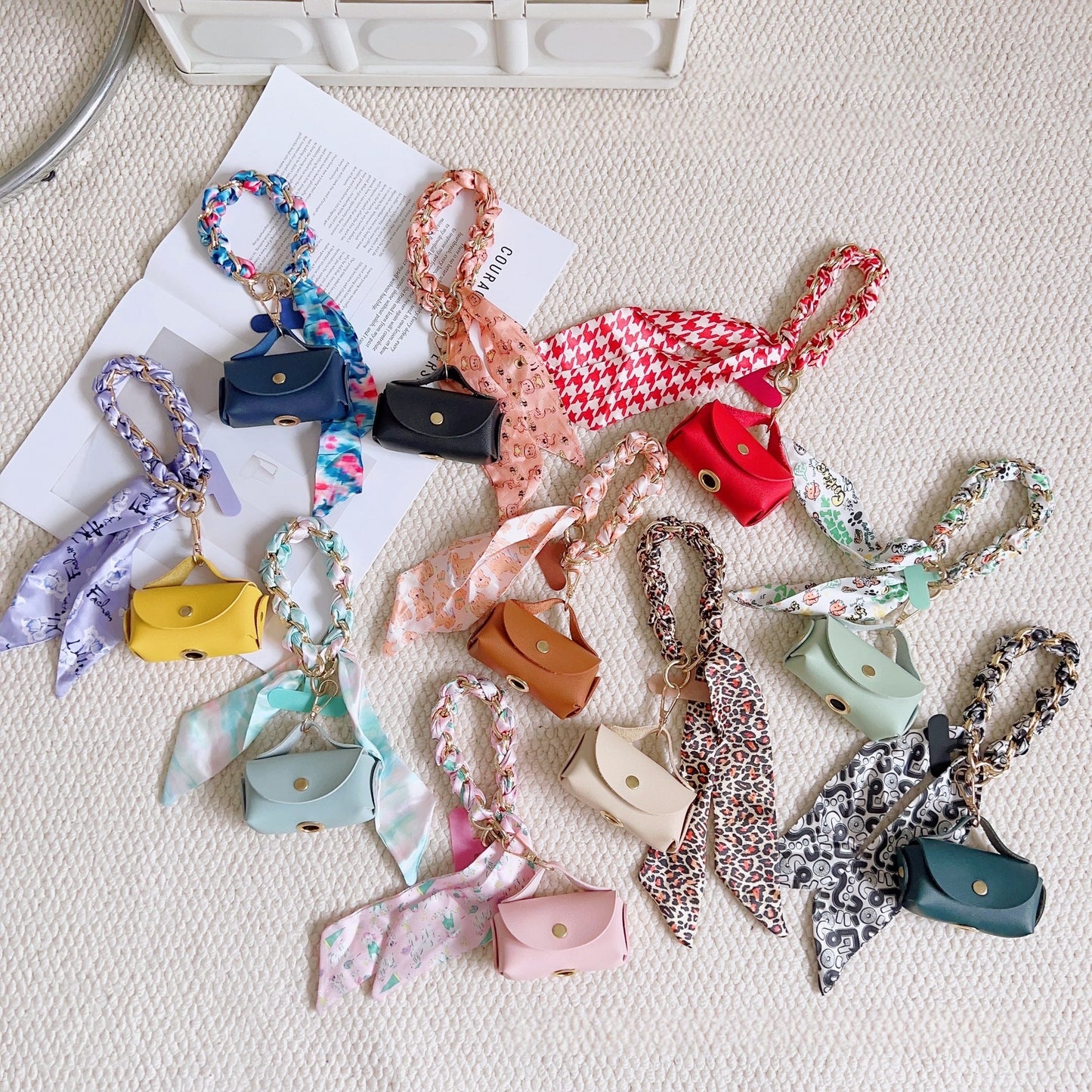 High-End Leather Phone Lanyard & Elegant Bag