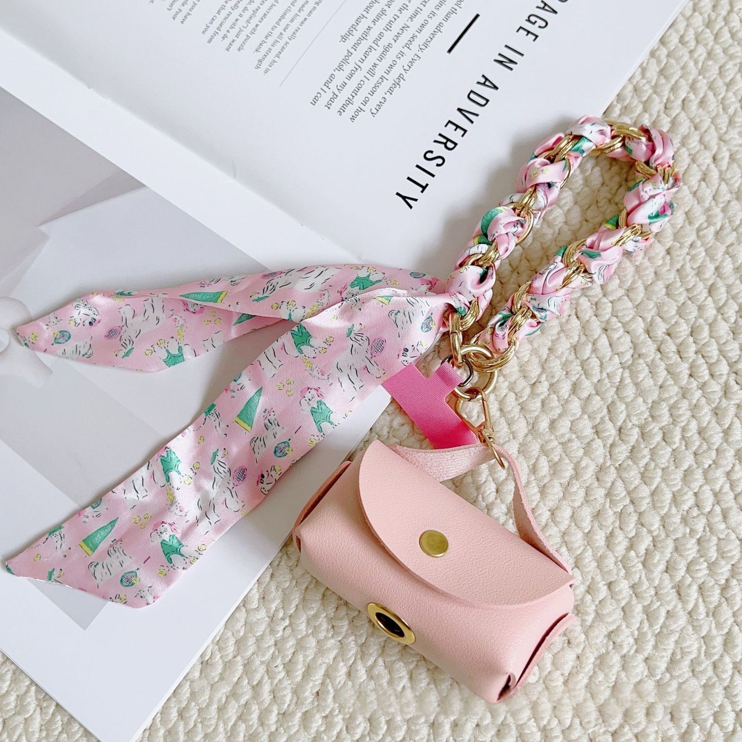 High-End Leather Phone Lanyard & Elegant Bag