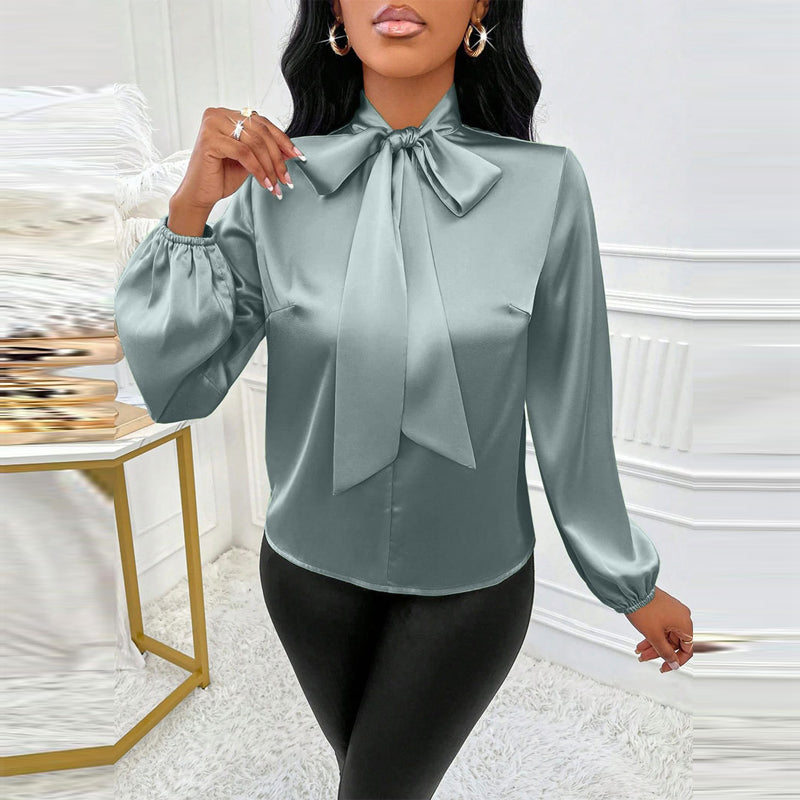 Women's Elegant Satin Blouse