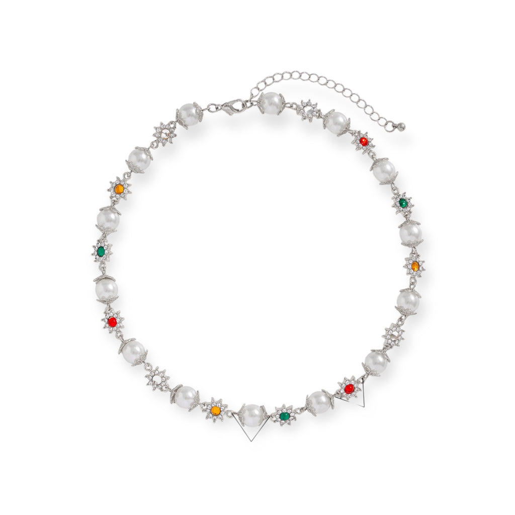 Pearl Studded Necklace