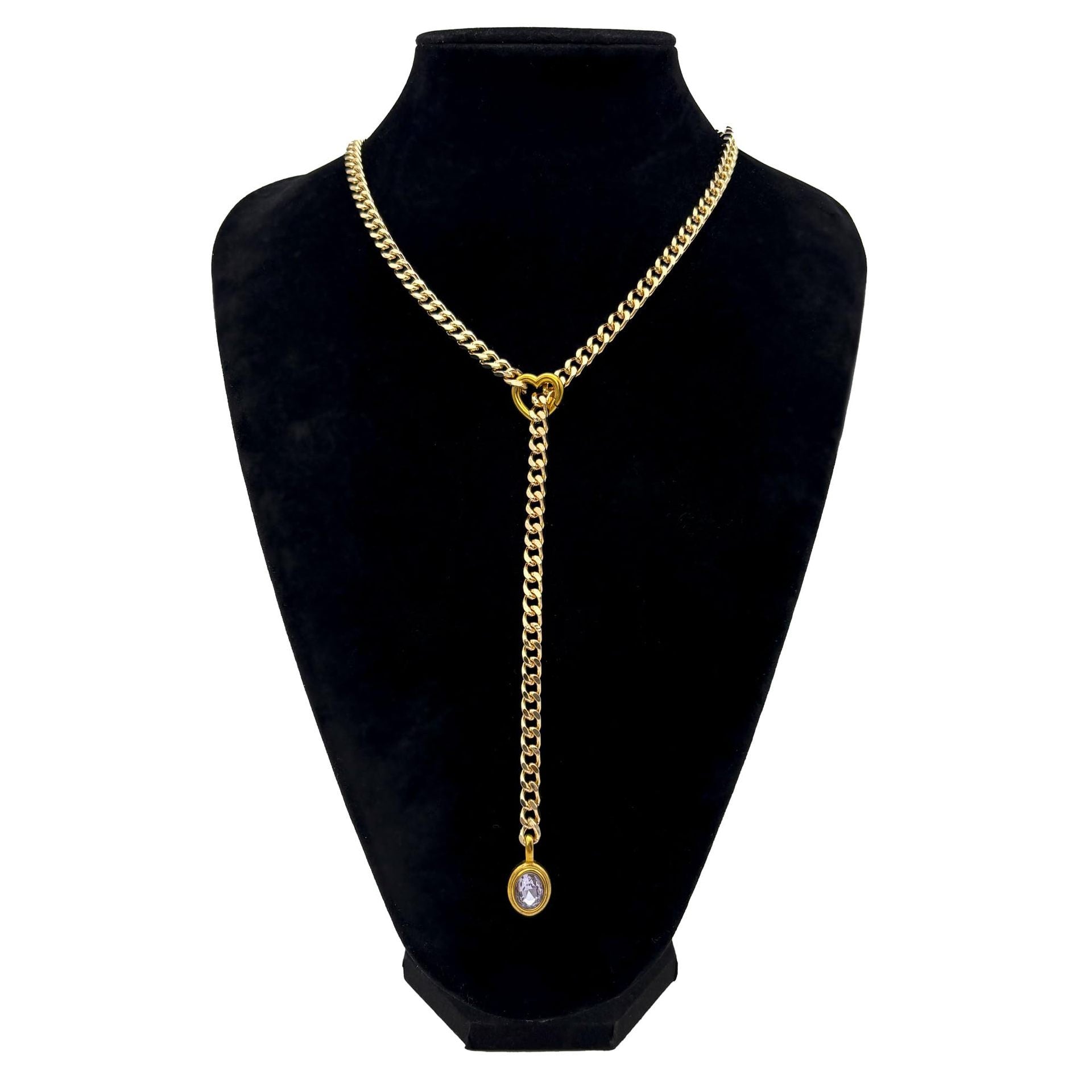 Dainty Cuban Long Necklace