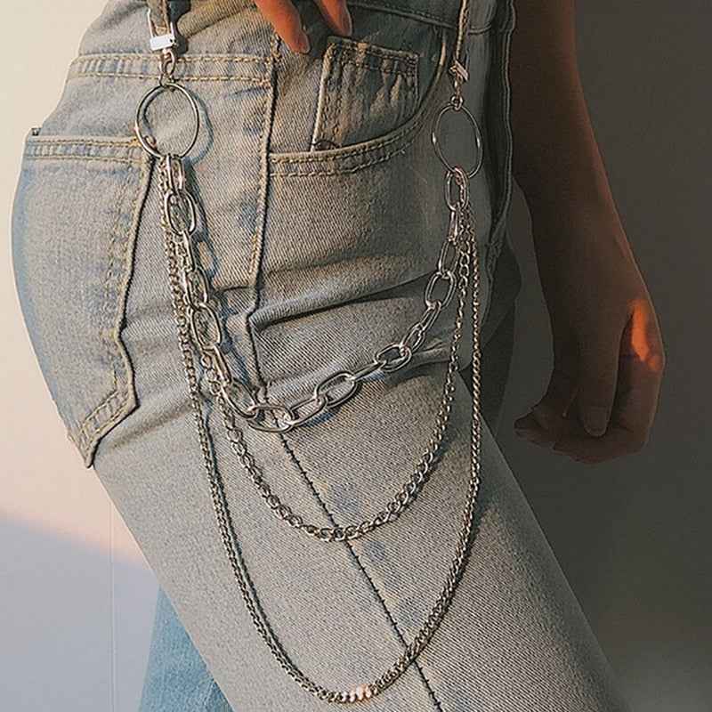 Women’s Multilayer Tassel Retro Wallet Waist Chain