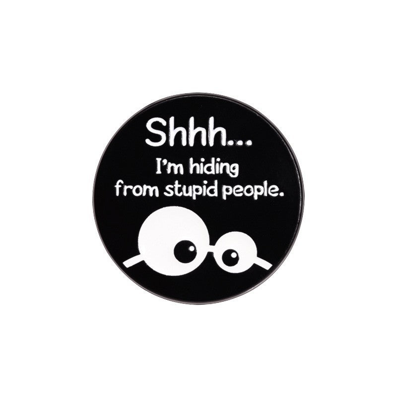 Animated Sayings Enamel Pins - Savge Charmz