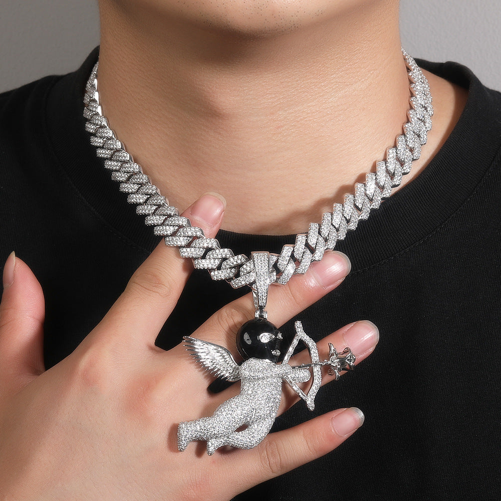 Masked Up Angel Necklace