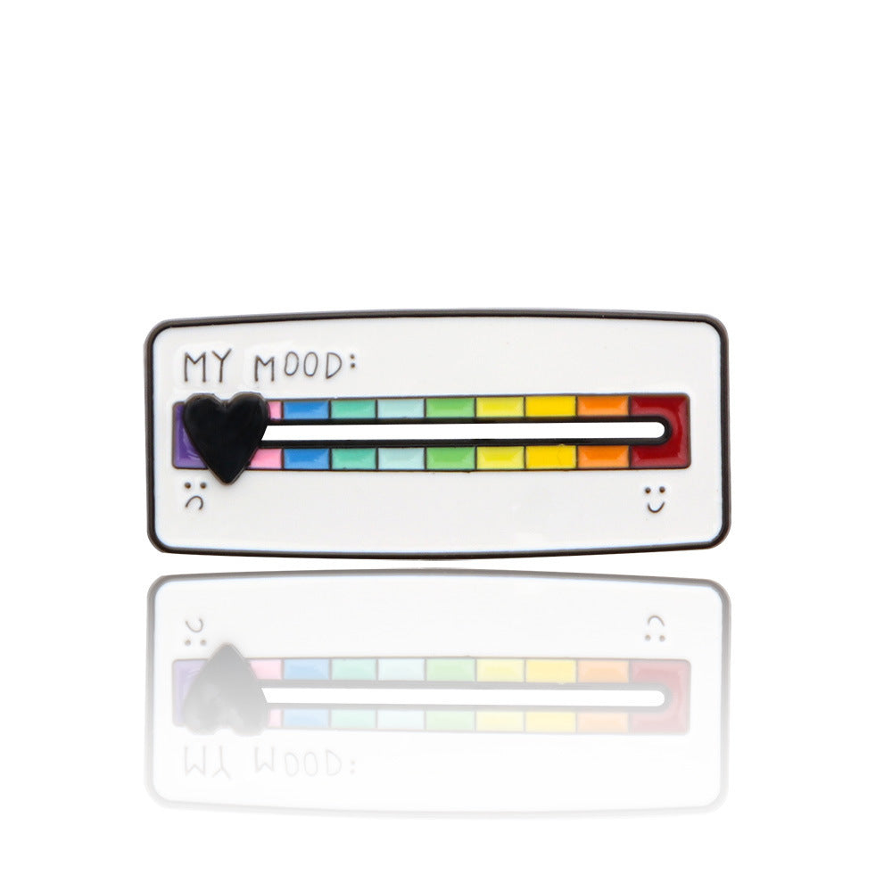 Mood Slider Brooch Social Battery Pin - Savge Charmz