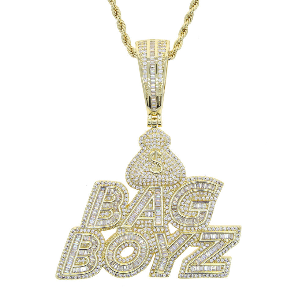 Bag Boyz Pendant Necklace