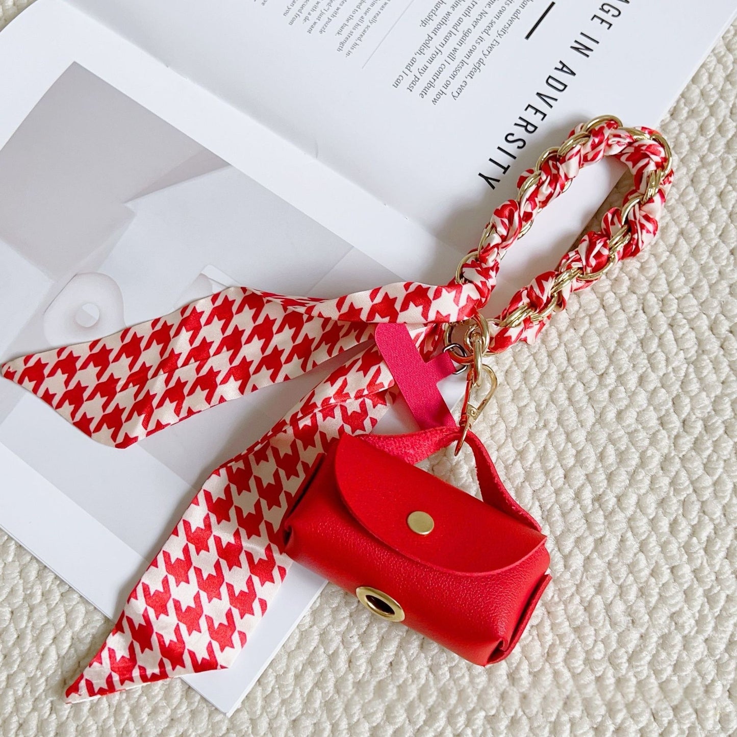 High-End Leather Phone Lanyard & Elegant Bag