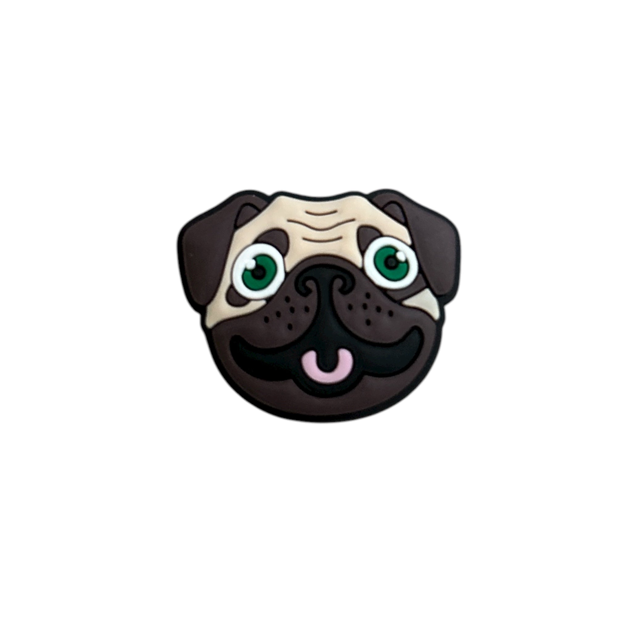 Pug Dog Croc Charm