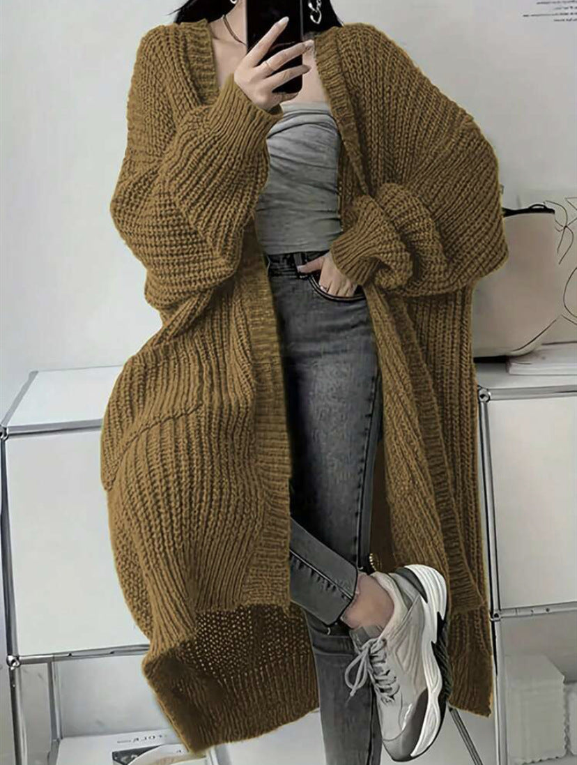 Women's Thick Knitted Coat